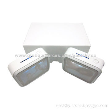 4000mAh LED Light Up Power Bank with Phone Stand Function, Can be Used as FlashlightNew